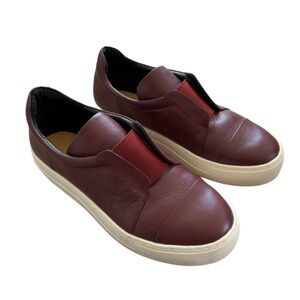 Atelje 71 Emery Burgandy Leather Sneaker - size 7.5